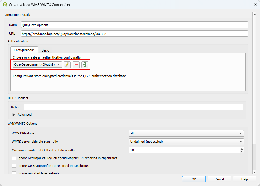 QGIS WMS connection using OAuth2 QGIS WMS connection using OAuth2